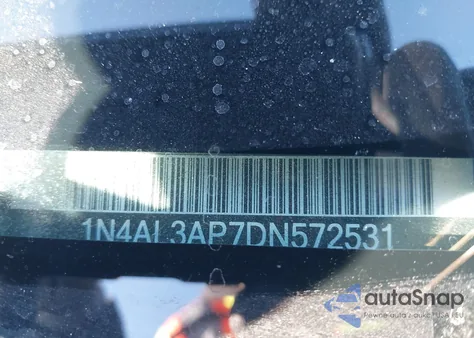 2013 Nissan Altima 2.5 S z USA, uszkodzony, nr VIN 1N4AL3AP7DN572531